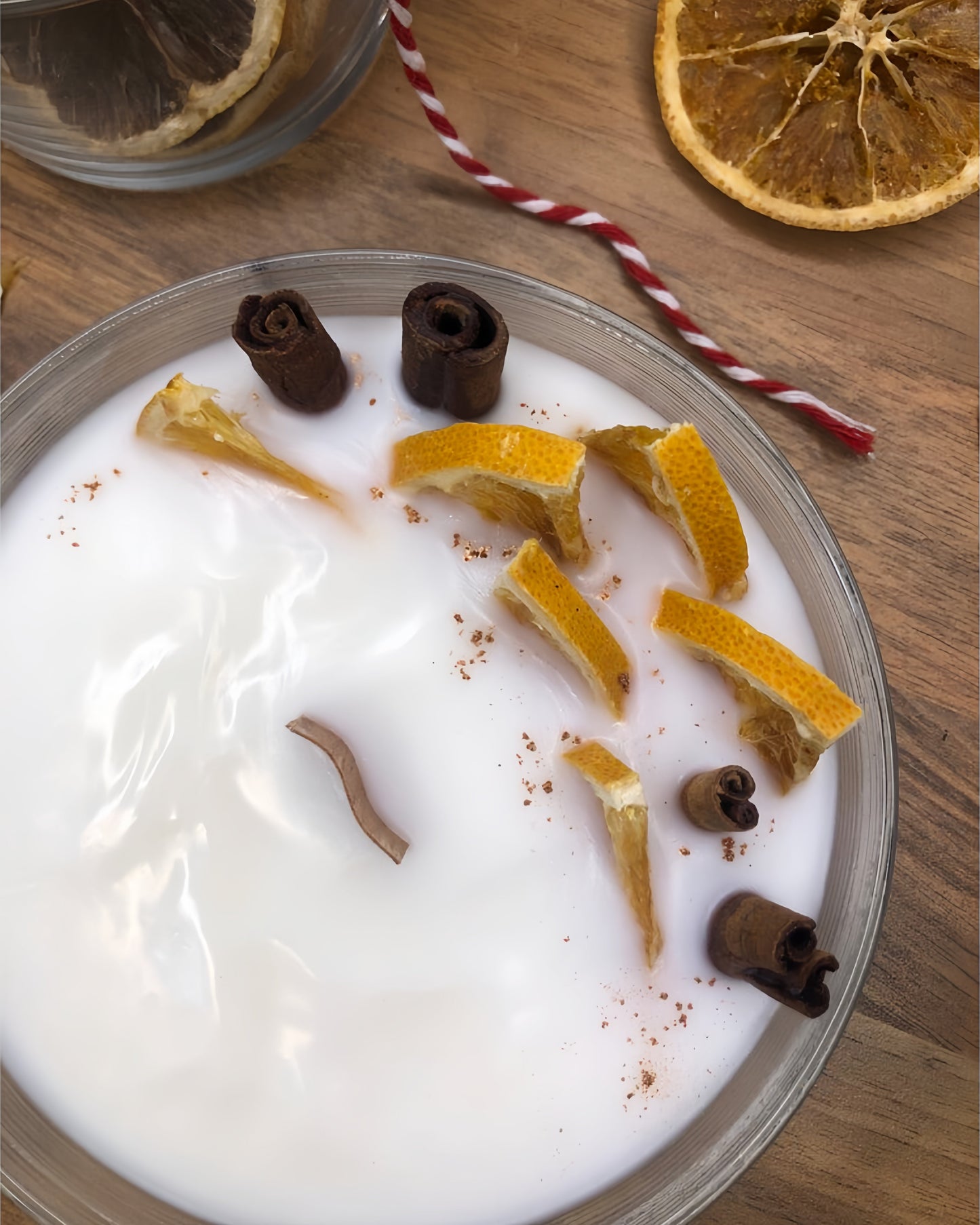 Winter Candle - Tarçın Portakal Kokulu Kış Mumu