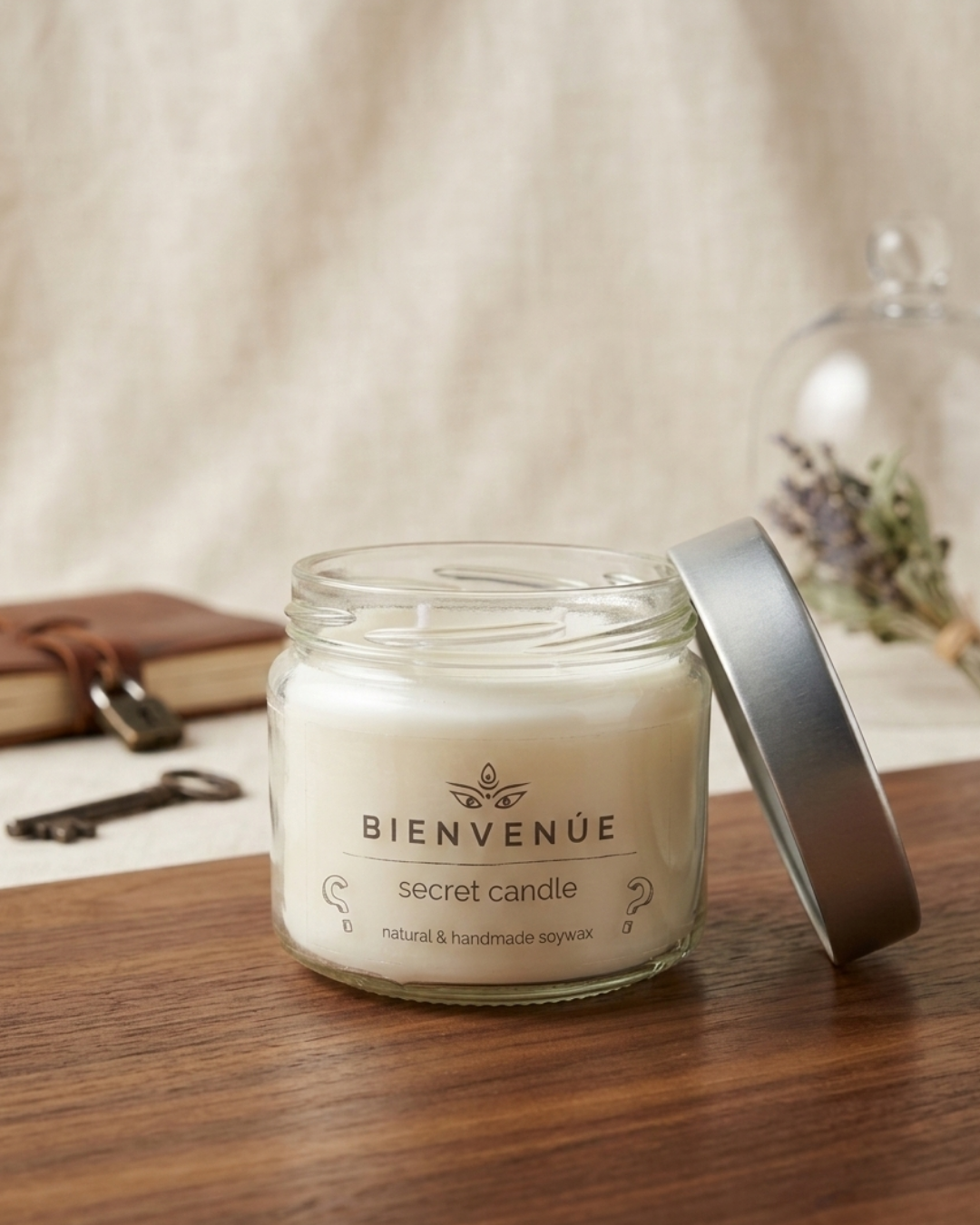 Secret Candle - Gizli Mesajlı Kavanoz Mum