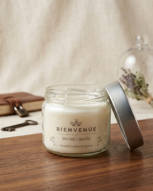 Secret Candle - Gizli Mesajlı Kavanoz Mum