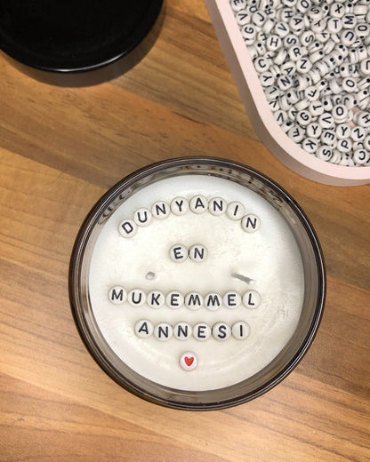 Secret Candle - Gizli Mesajlı Kavanoz Mum