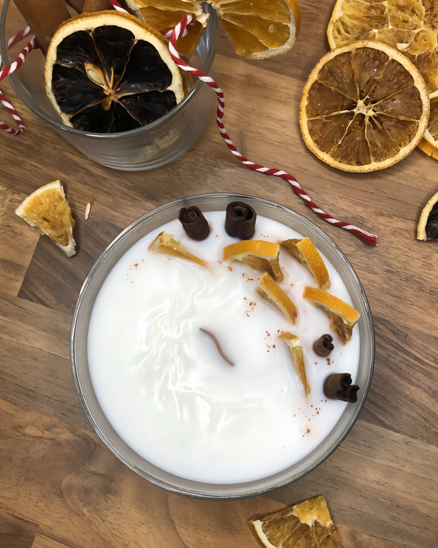 Winter Candle - Tarçın Portakal Kokulu Kış Mumu