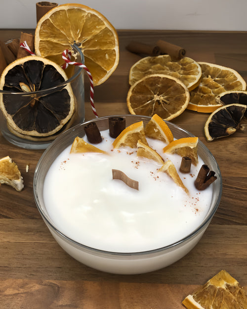 Winter Candle - Tarçın Portakal Kokulu Kış Mumu